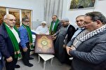 पवित्र हरमे हुसैनी को ईरानी सुलेख कुरान का दान + फोटो