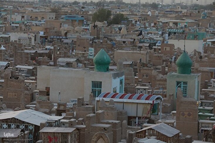 Em Fotos: Cemitério Wadi Al-Salam em Najaf, Iraque