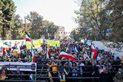 Як миллат яксадо «Муттаҳид ва устувор, муқобили истикбари ҷаҳонӣ»